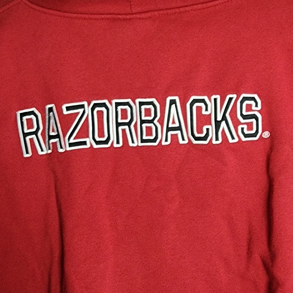 Colosseum Athletics Boys Razorback Zip up Hoodie size XL - Picture 6 of 7